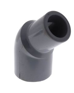 1" Spigot x 3/4" Socket CPVC Schedule 80 45° Street Elbow