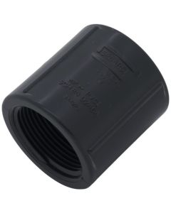 1-1/4" PVC Schedule 80 Coupling (FPT)