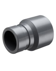 2" PVC Schedule 80 Grooved Coupling Adapter (Groove x Socket)