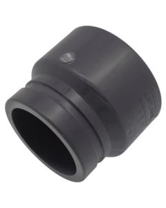 3" PVC Schedule 80 Grooved Coupling Adapter (Groove x Socket)