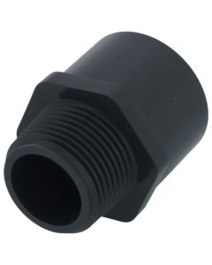 1" PVC Schedule 80 Male Adapter (MIPT x S)