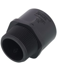 1-1/2" PVC Schedule 80 Male Adapter (MIPT x S)