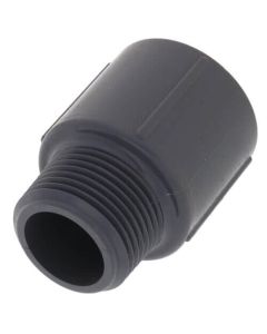 2" CPVC Schedule 80 Transition Male Adapter w/Brass Thread (MPT x Socket)