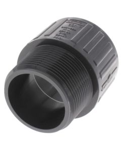 2-1/2" PVC Schedule 80 Male Adapter (MIPT x S)