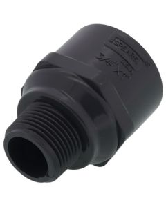 3/4" x 1" PVC Schedule 80 Reducer Male Adapter (MIPT x S)