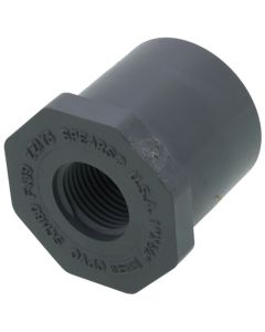 1" x 3/8" CPVC Schedule 80 Flush Style Reducer Bushing (Spigot x FIPT)