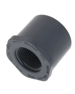 1-1/4" x 3/4" CPVC Schedule 80 Flush Style Reducer Bushing (Spigot x FIPT)