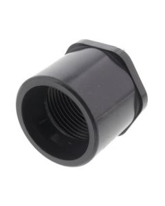1-1/4" x 1" PVC Sch. 80 Flush Style Reducer Bushing (Spigot x FPT)