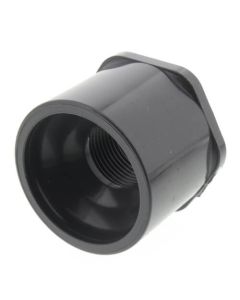 1-1/2" x 3/4" PVC Sch. 80 Flush Style Reducer Bushing (Spigot x FPT)