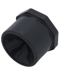 2" x 1/2" PVC Sch. 80 Flush Style Reducer Bushing (Spigot x FPT)