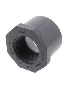 2" x 1-1/4" CPVC Schedule 80 Flush Style Reducer Bushing (Spigot x FIPT)