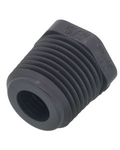 1/2" X 1/4" PVC Sch. 80 Flush Style Reducer Bushing (MPT x FPT)