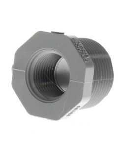1/2" x 3/8" CPVC Schedule 80 Flush Style Reducer Bushing (MIPT x FIPT)