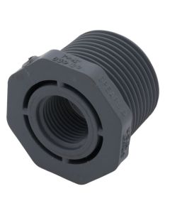1" x 3/8" CPVC Schedule 80 Flush Style Reducer Bushing (MIPT x FIPT)