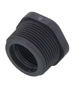 1-1/4" x 1" PVC Sch. 80 Flush Style Reducer Bushing (MPT x FPT)
