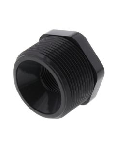1-1/2" x 3/4" PVC Sch. 80 Flush Style Reducer Bushing (MPT x FPT)