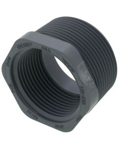 1-1/2" x 1-1/4" CPVC Schedule 80 Flush Style Reducer Bushing (MIPT x FIPT)