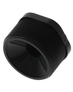 2" x 1/2" PVC Sch. 80 Flush Style Reducer Bushing (MPT x FPT)