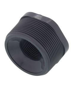 2" x 1" PVC Sch. 80 Flush Style Reducer Bushing (MPT x FPT)