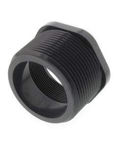 2-1/2" x 2" PVC Sch. 80 Flush Style Reducer Bushing (MPT x FPT)