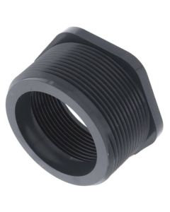 3" x 2-1/2" PVC Sch. 80 Flush Style Reducer Bushing (MPT x FPT)