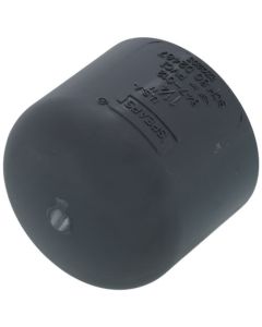 1-1/4" PVC Schedule 80 Cap (Socket)