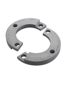 5" GFPVC Sch. 80 Van Stone Split Flange Ring w/ 2 Halves