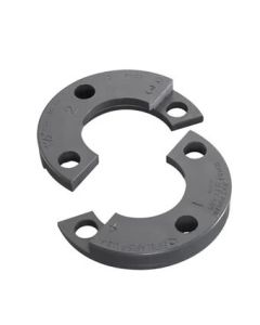 3/4" PVC Sch. 80 Van Stone Split Flange Ring w/ 2 Halves