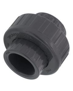 1" PVC Sch. 80 Union With Viton O-Ring Seal (S x S)
