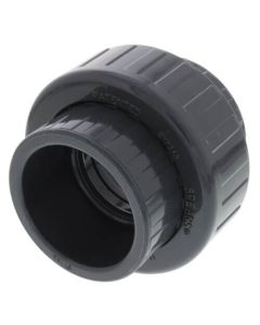 3" PVC Sch. 80 Union With Viton O-Ring Seal (S x S)