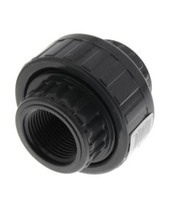 1" PVC Sch. 80 Union With Viton O-Ring Seal (FPT x FPT)