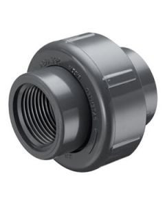 2" PVC Schedule 80 FKM Union 2000 (S x FPT)