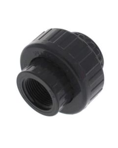 1/2" PVC Sch. 80 Union With Viton O-Ring Seal (S x FPT)