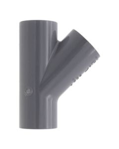 3/4" CPVC Schedule 80 WYE Socket Connection (235 PSI)