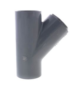 1-1/4" x 1-1/4" x 3/4" CPVC Schedule 80 Reducing WYE Socket Connection (235 PSI)
