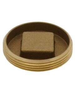 2" Brass Countersunk Cleanout Plug