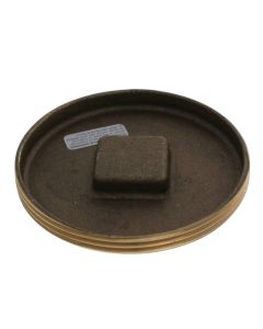 4" Brass Countersunk Cleanout Plug