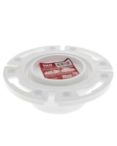 3" Hub / Inside 4" Total Knockout Closet Flange w/ Plastic Ring
