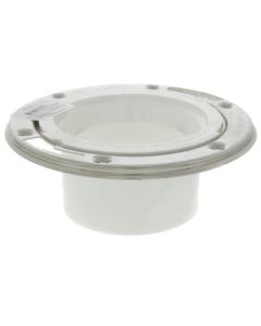 3" Hub / 4" Inside Open Flange w/ Stainless Steel Swivel Ring