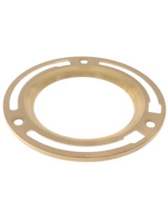 Over 4" Lead Brass Closet Flange Ring