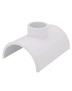 4" x 1-1/2" Hub / 2" Spigot PVC SmartSaddle Tee