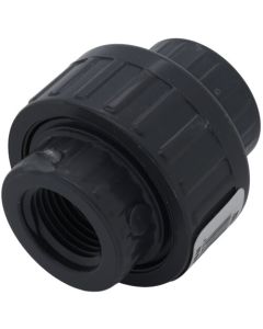 1/2" PVC Sch. 80 Union With EPDM O-Ring Seal (FPT x FPT)