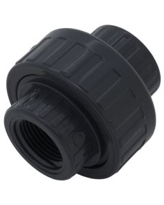 3/4" PVC Sch. 80 Union With EPDM O-Ring Seal (FPT x FPT)