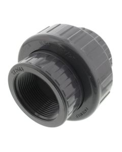 1-1/2" PVC Sch. 80 Union With EPDM O-Ring Seal (S x FPT)