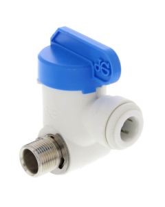 3/8" Male Compression x 3/8" Female Compression x 3/8" Angle Stop Adapter Valve (Lead Free)