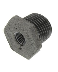 1/2" x 1/8" Black Bushing