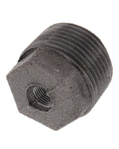 1" x 1/8" Black Bushing
