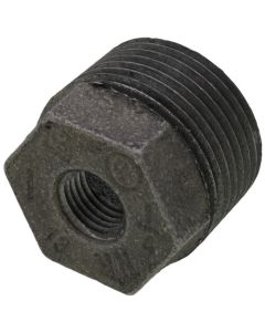 1" x 1/4" Black Bushing