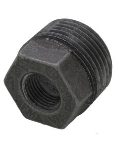 1" x 3/8" Black Bushing