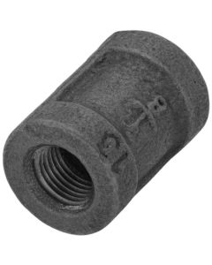 1/8" Black Coupling